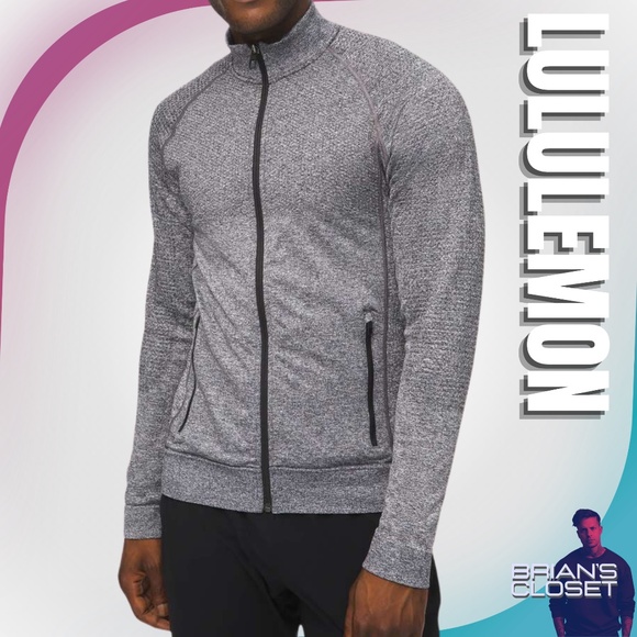lululemon athletica Other - LULULEMON Men's Engineered Warmth Jacket in Vapor/Gull Grey/Black - XL